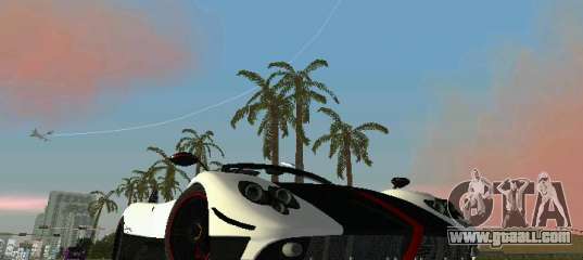 Pagani Zonda Cinque Roadster 2010 for GTA Vice City