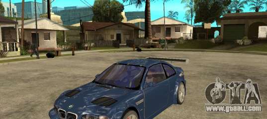 BMW M3 GTR from Need for Speed Most Wanted