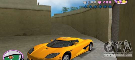 Koenigsegg CCX for GTA Vice City