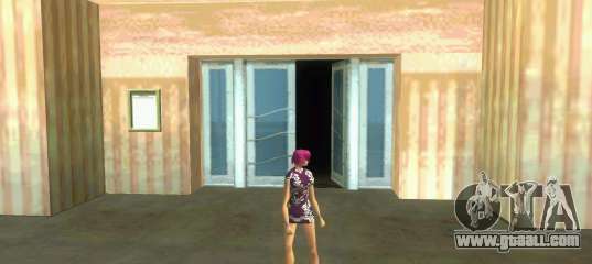 Girl Player mit 11skins for GTA Vice City
