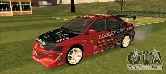 Mitsubishi Evo 9 Touge Union for GTA San Andreas