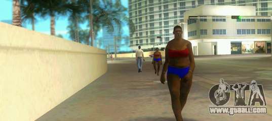 Big Lady Cop Mod 2 for GTA Vice City