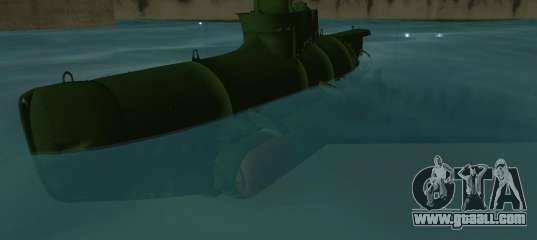 Seehund Midget Submarine skin 1 for GTA Vice City