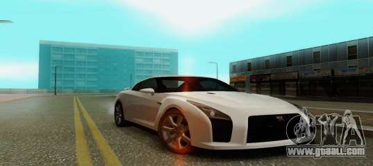 Nissan GT-R for GTA San Andreas