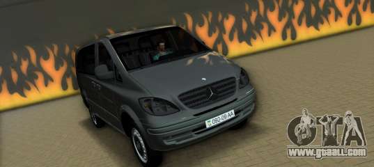 Mercedes-Benz Vito 2007 for GTA Vice City