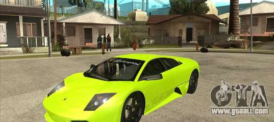 Lamborghini Murcielago LP640 for GTA San Andreas