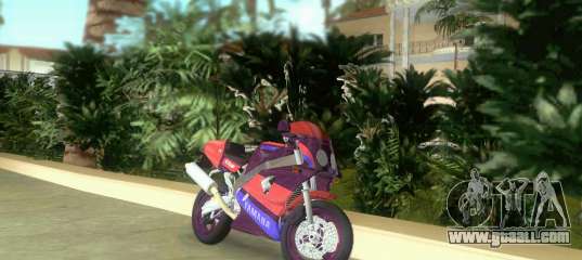 Yamaha FZR 750 midnight black for GTA Vice City