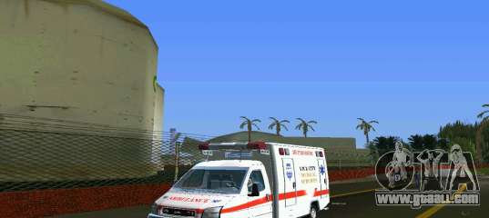 RTW Ambulance for GTA Vice City