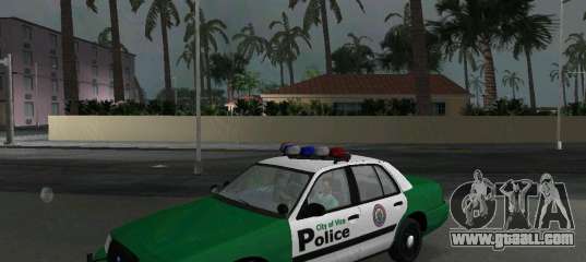 Ford Crown Victoria 2003 Police for GTA Vice City