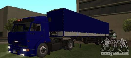 Trailer from the series truck drivers for GTA San Andreas