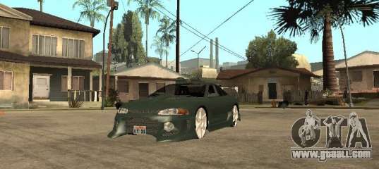 Mitsubishi Eclipse green for GTA San Andreas