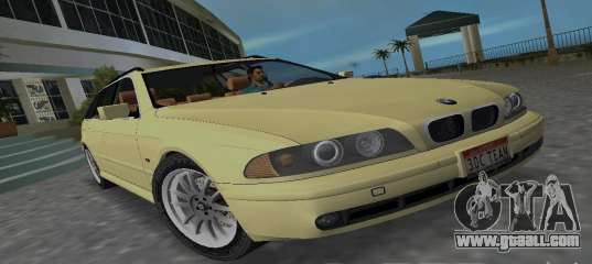 BMW 5S Touring E39 for GTA Vice City