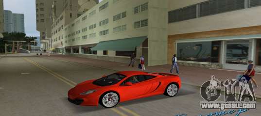 Mclaren MP4-12C for GTA Vice City