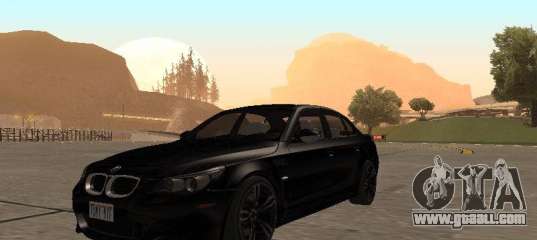 BMW M5 E60 for GTA San Andreas