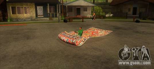 Flying Carpet v.1.1 for GTA San Andreas
