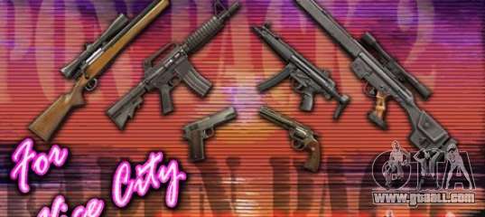 Gunpack from Renegade for GTA Vice City