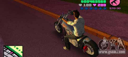 Square radar for GTA Vice City