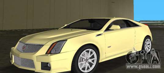 Cadillac CTS-V Coupe for GTA Vice City