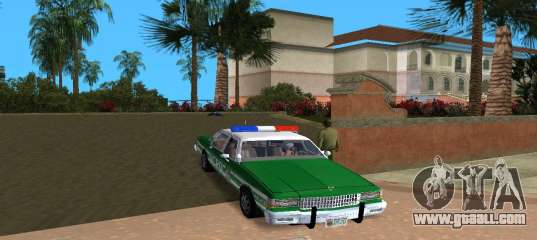 Ford LTD Crown Victoria 1985 Interceptor LAPD for GTA Vice City