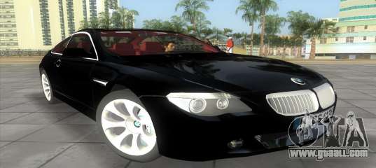 BMW 645Ci for GTA Vice City