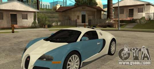 Bugatti Veyron Final for GTA San Andreas