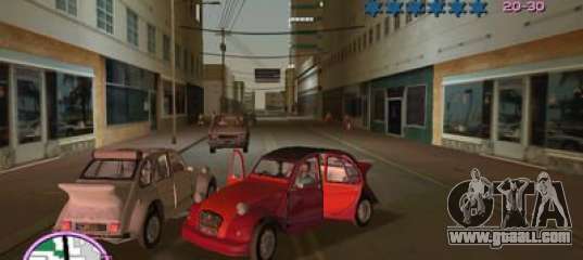 Citroen 2CV spoiler for GTA Vice City
