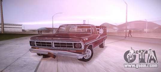Ford F-100 1981 for GTA Vice City
