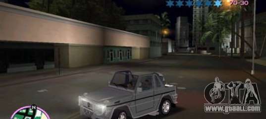 Mercedes-Benz G-Cabrio for GTA Vice City