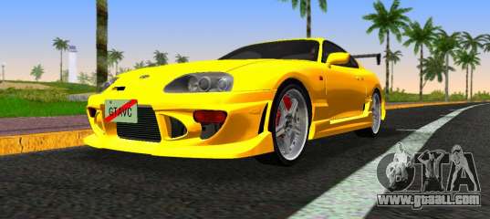 Toyota Supra JZA80 C-West for GTA Vice City
