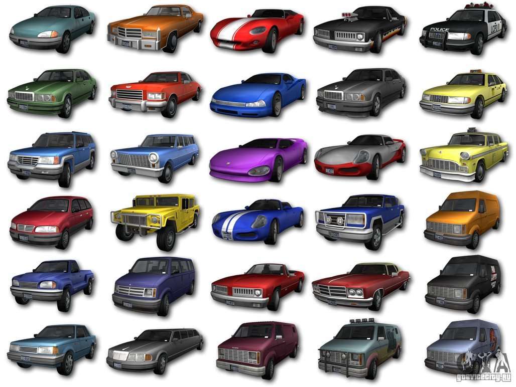 Cars for GTA 3