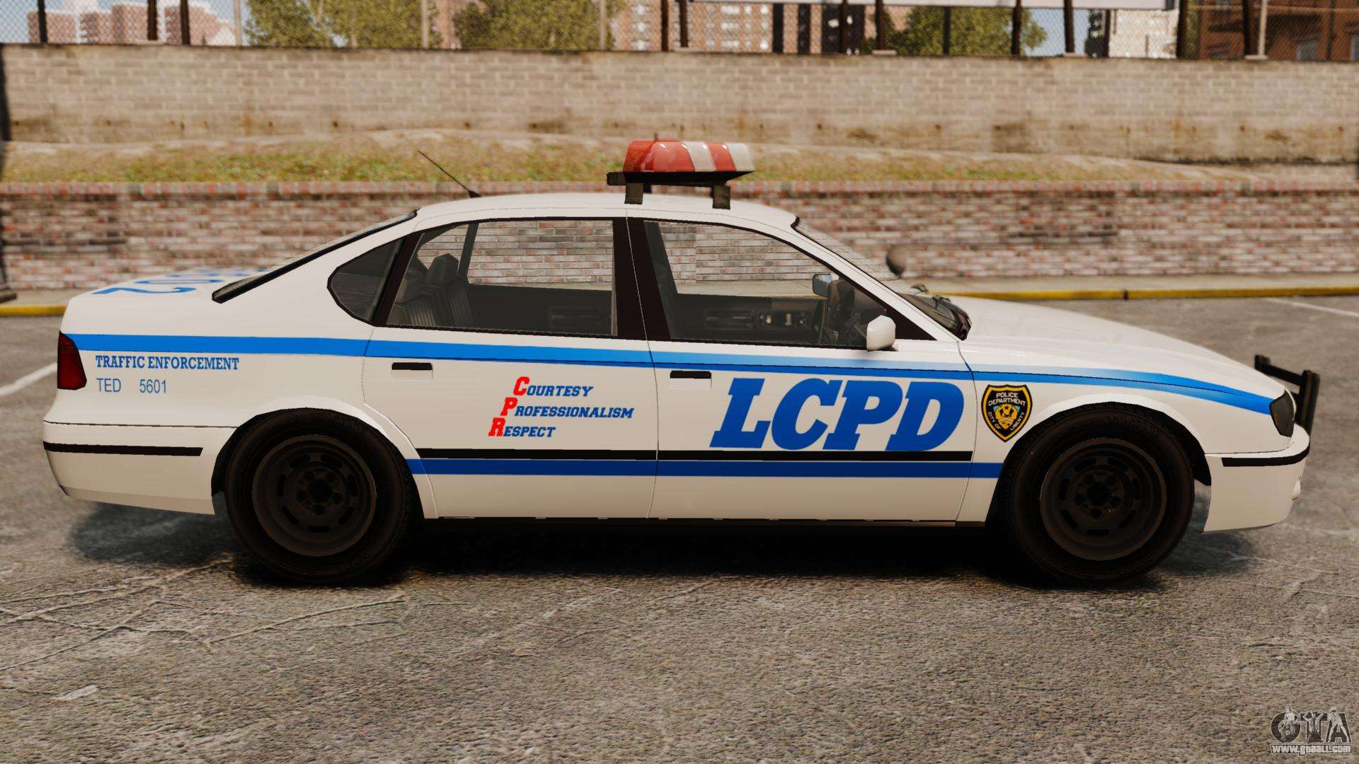 grand theft auto police mod