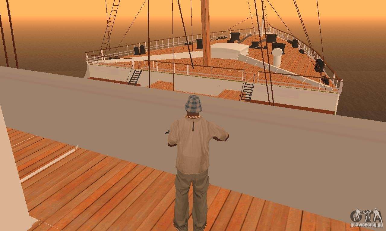 RMS Titanic para GTA San Andreas