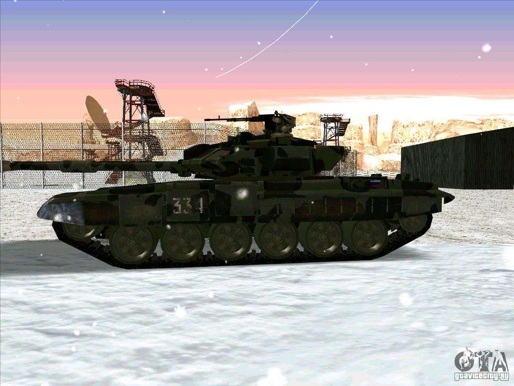 Tanques t-90 para GTA San Andreas