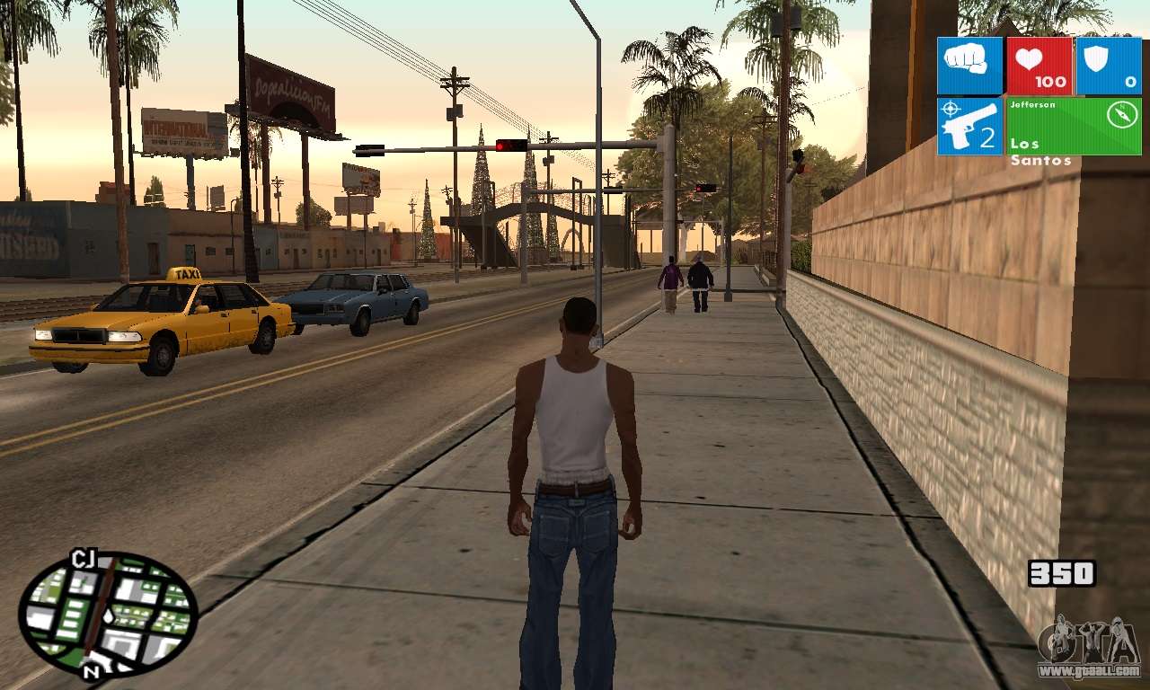 Windows 8 HUD for GTA San Andreas