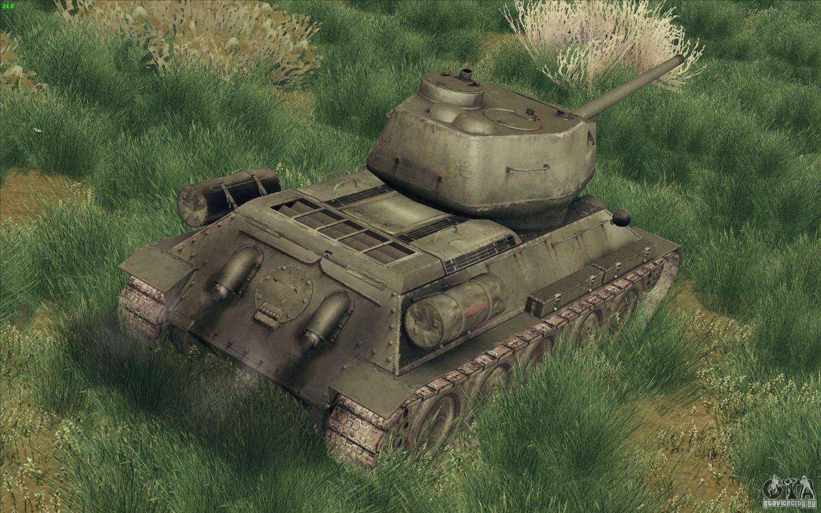 Tanque T-34 para GTA San Andreas