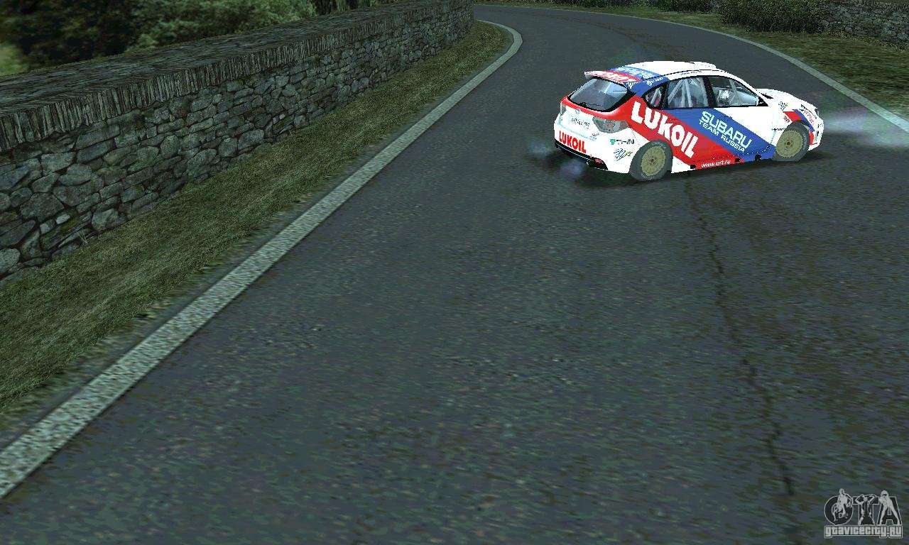 Download Rally track in the Alps for GTA San Andreas