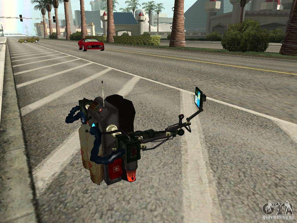 Jetpack (HD) for GTA San Andreas