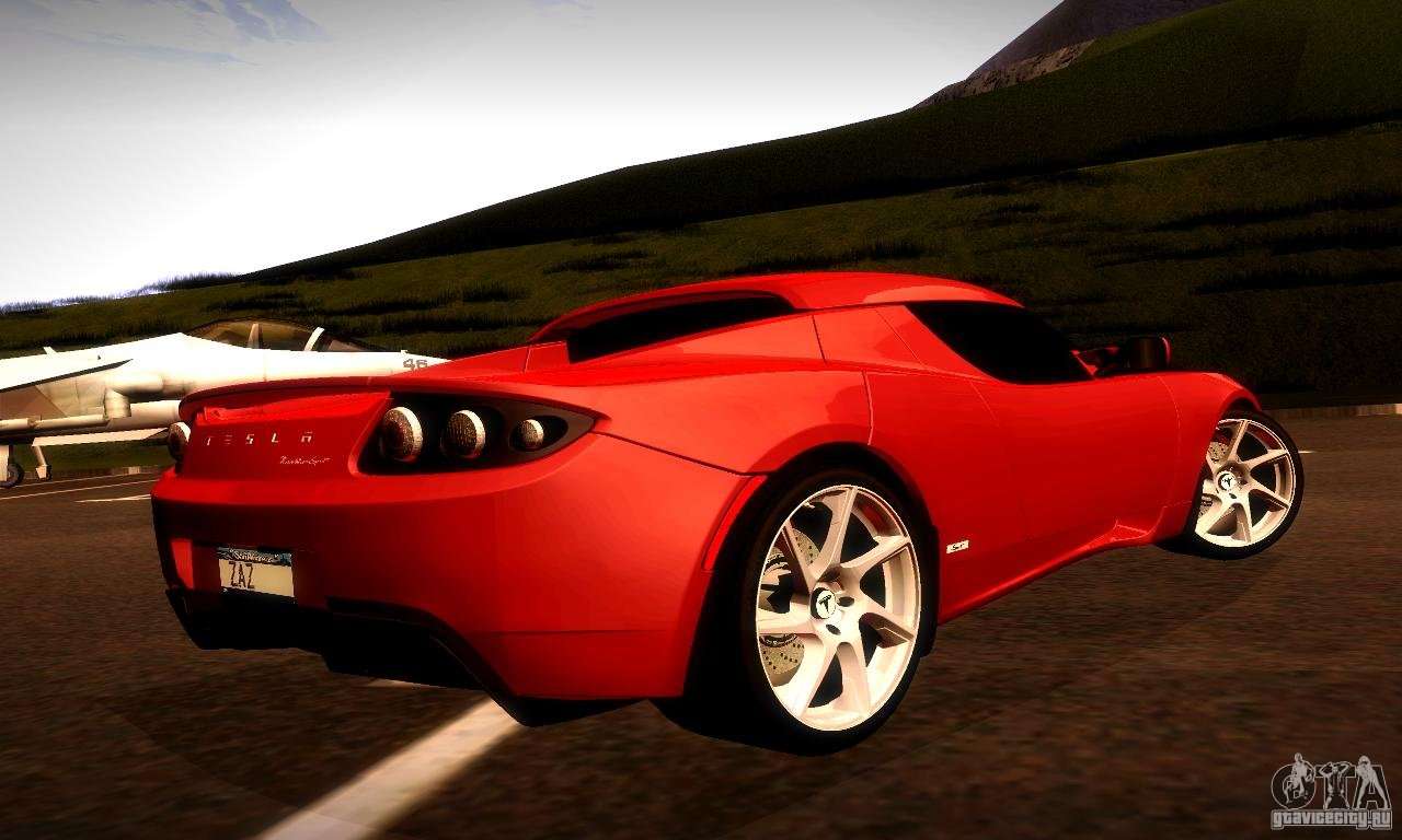 Tesla Roadster 2020 For Gta San Andreas