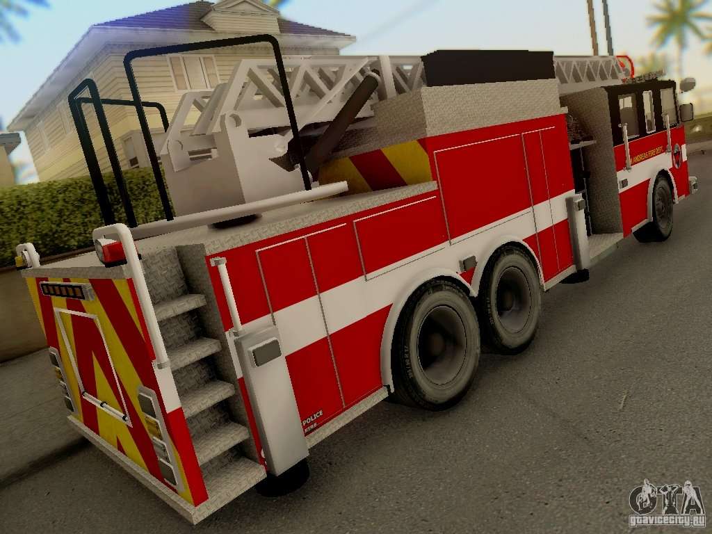 gta 5 ladder fire truck