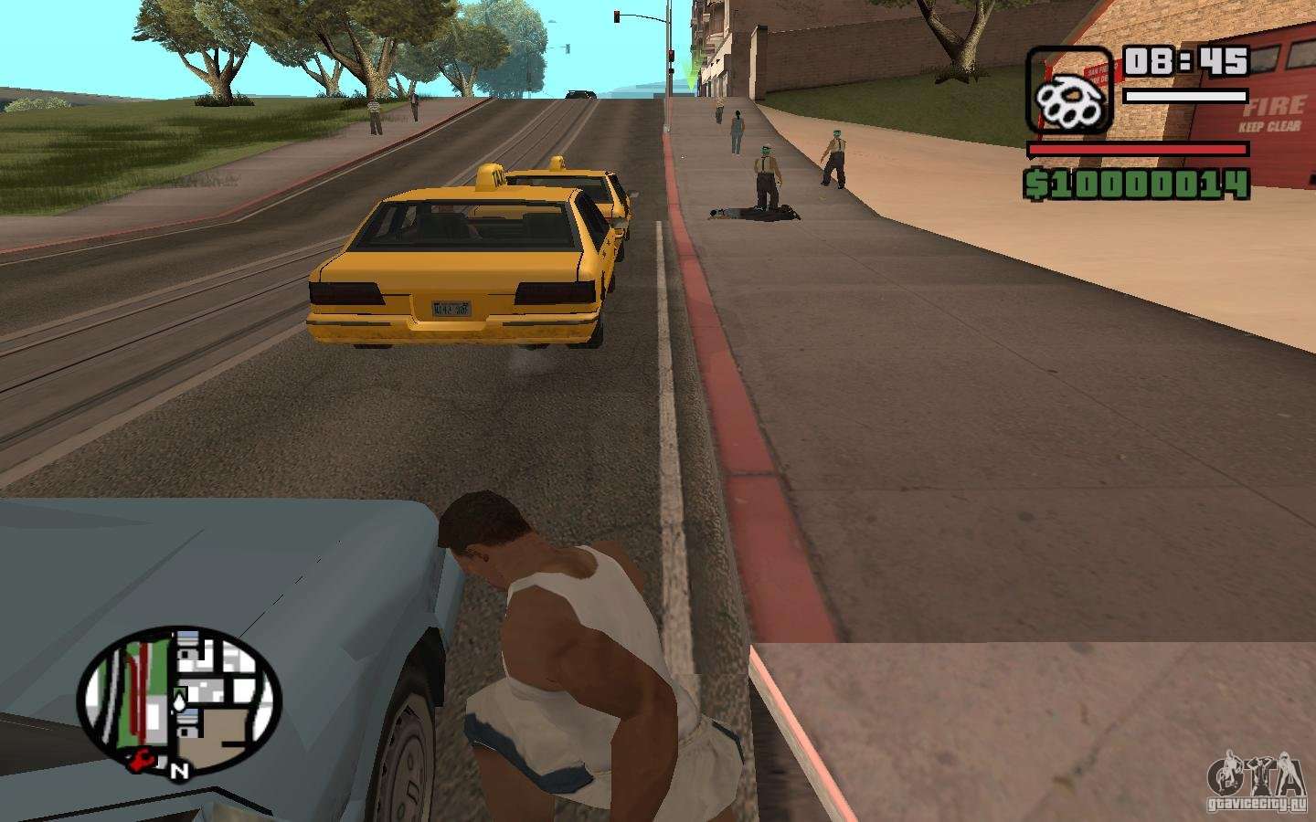 Jogando GTA san Andreas no Android!!!! 