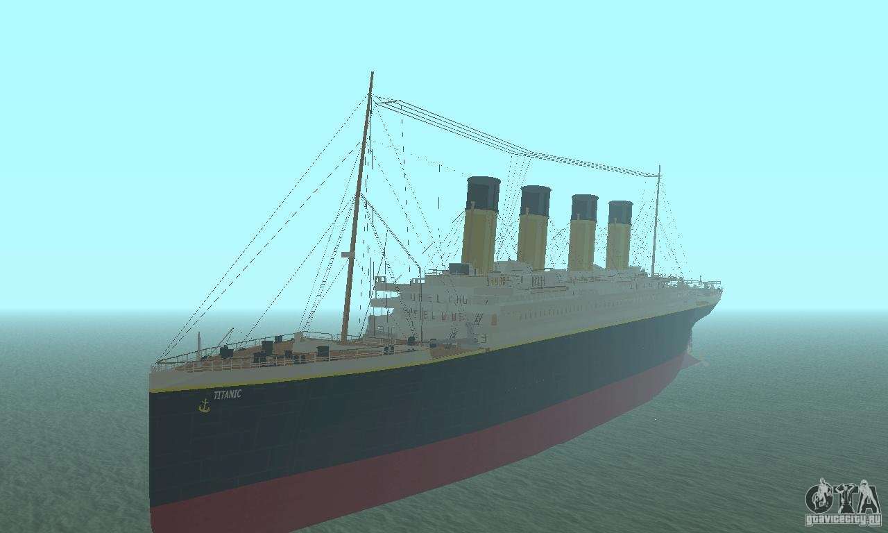 RMS Titanic para GTA San Andreas