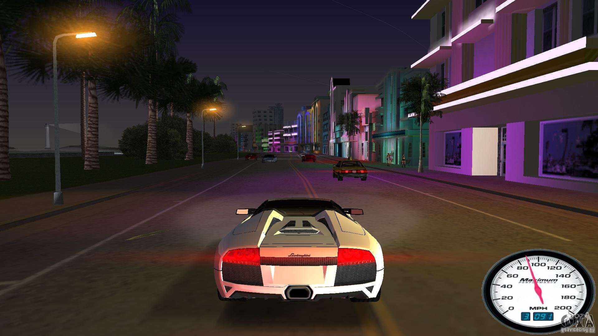 Speedometer for GTA Vice City