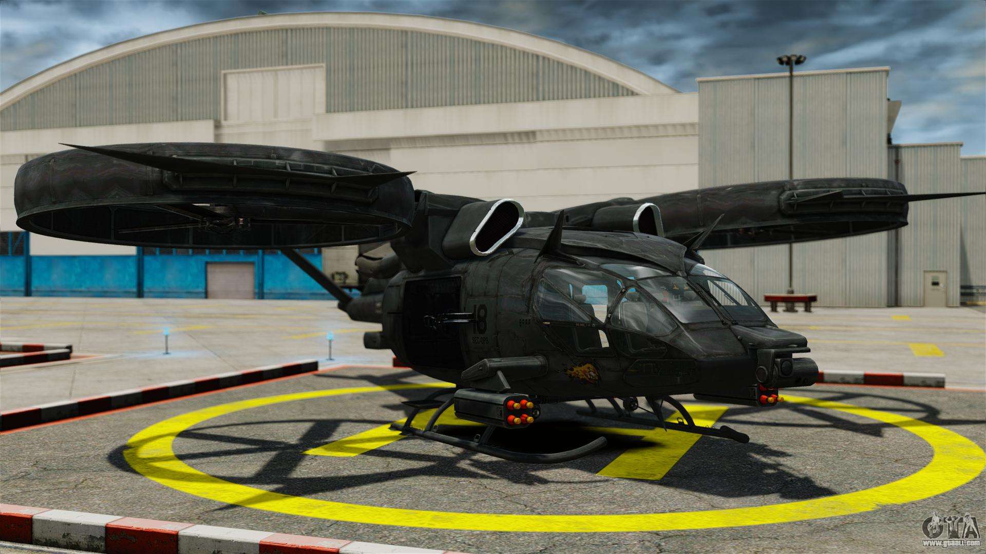 Helicóptero de transporte Samson SA-2 para GTA 4