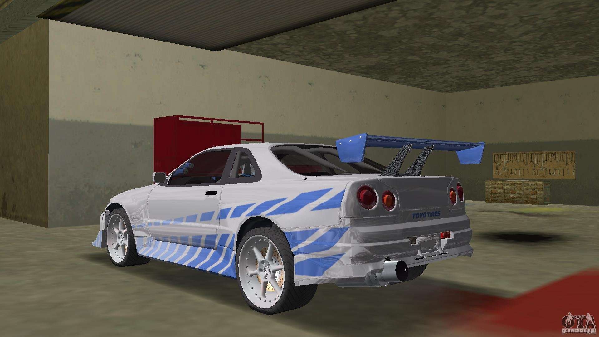 Nissan Skyline R 34 2fast2furious For Gta Vice City