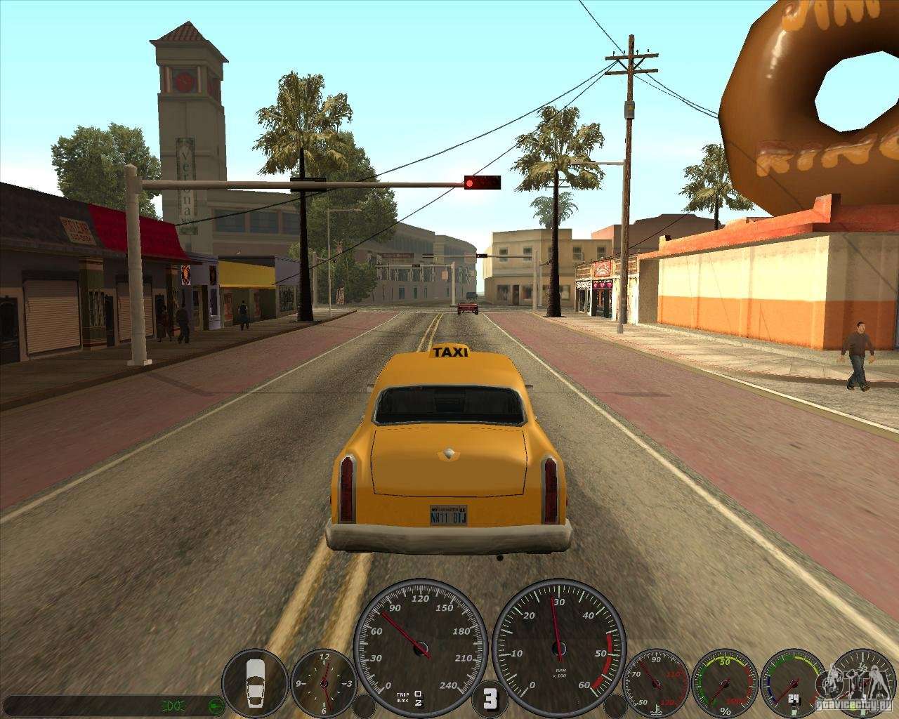 gta sa speedometer