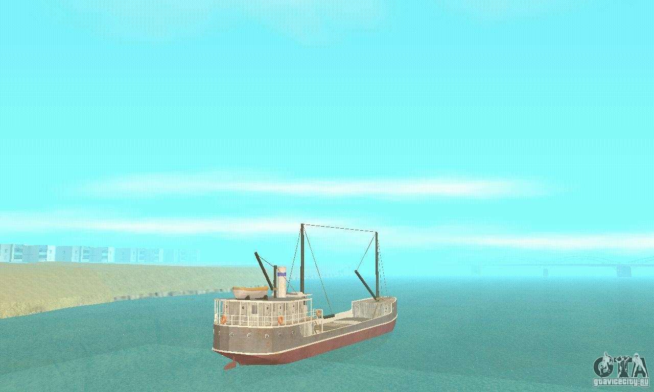 Steam Freighter for GTA San Andreas