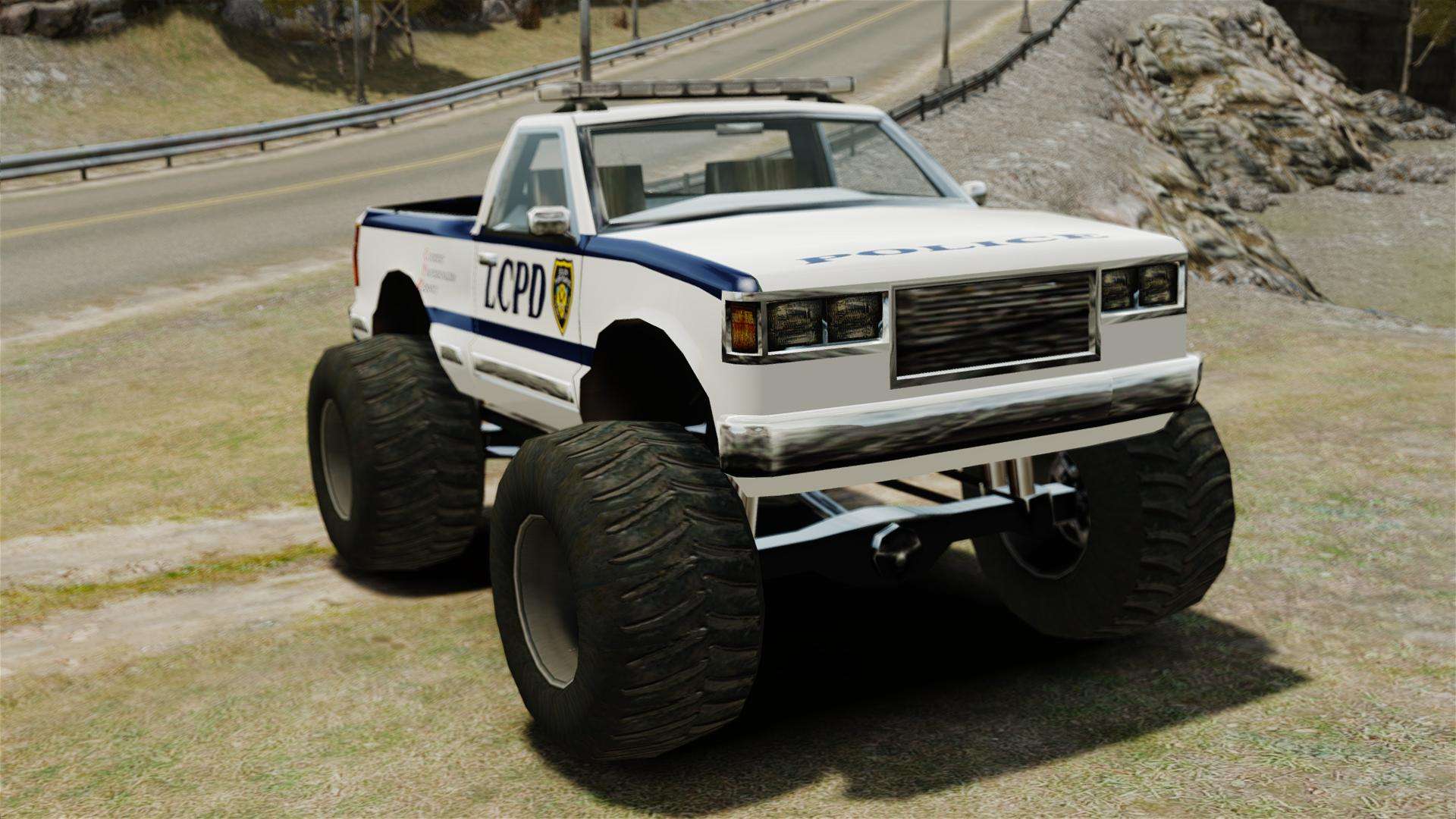 Cop Monster Truck ELS for GTA 4