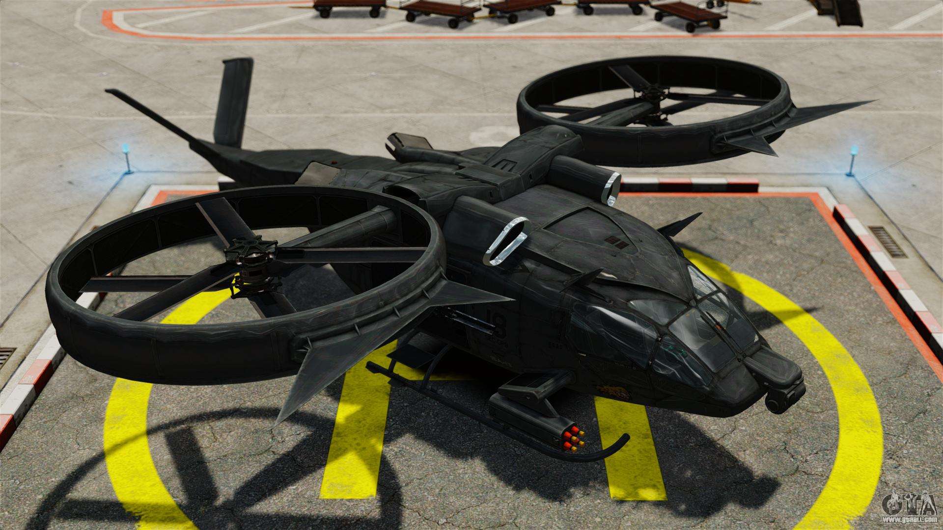 Helicóptero de transporte Samson SA-2 para GTA 4