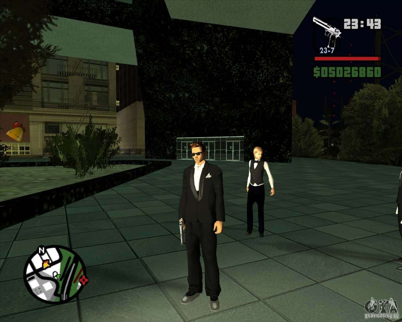 GTA 3 GTA 2 Claude Speed Player Skin Mod 