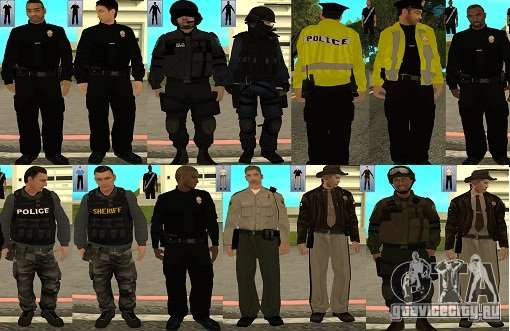 gta sa police pack